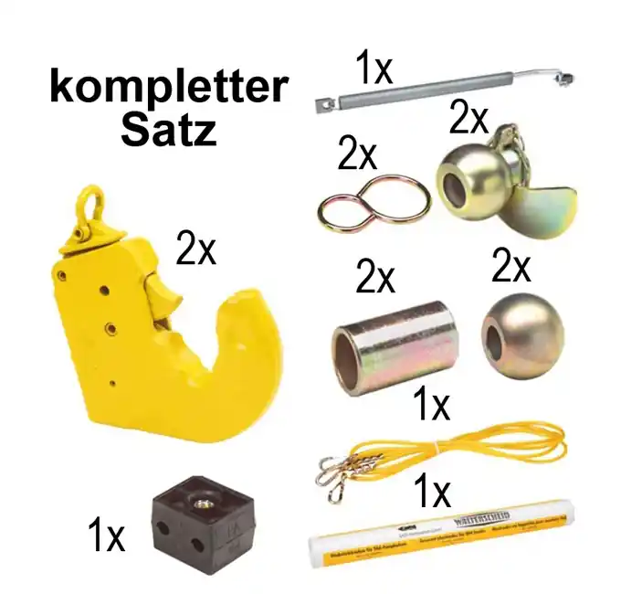 Wochenendangebot Unterlenker-Haken "Maxi-Satz", Kat. 2
