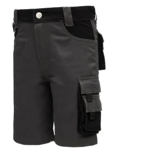 Kinder-Shorts Motion Tex Kids, grau/schwarz, Gr. 146/152 Preisreduziert