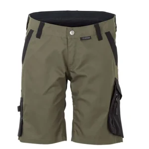 Kracherpreis Damen-Shorts Norit, schwarz-oliv, Gr. L
