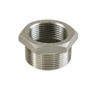 Reduzierstück Nr. 241, 3/4" AG x 1/2" IG, Edelstahl Neue Ware