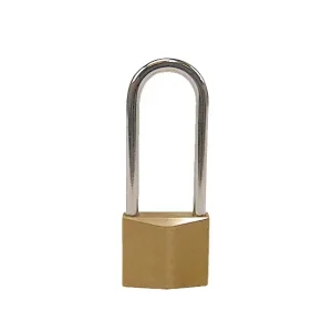 Messing-Vorhangschloss 40 mm mit hohem Bügel Mega-Angebot