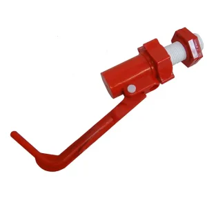 Rabatt Schwimmerventil, rot mit Kunststoffarm
