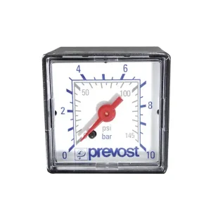 Manometer für Filterdruckminderer / Filterregler Preisknaller