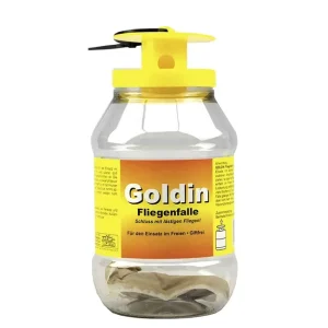 Sale Goldin Fliegenfalle, giftfrei