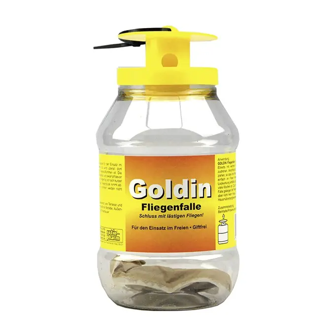 Sale Goldin Fliegenfalle, giftfrei