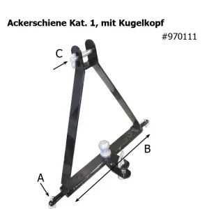 Sofort Bestellen Ackerschiene Kat. 1 mit Kugelkopf