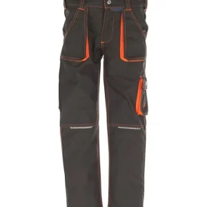 Knallerangebot Kinder-Bundhose "Junior" oliv-orange, Gr. 122/128