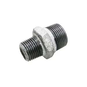 Rabatt Fitting verzinkt, Doppelnippel 3/4" x 1/2", 2x AG, reduziert