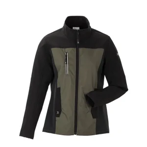 Damen-Hybridjacke Norit, oliv-schwarz, Gr. 44 (XXL) Markenware