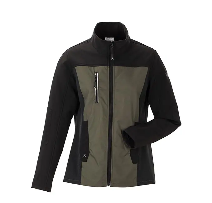 Damen-Hybridjacke Norit, oliv-schwarz, Gr. 44 (XXL) Markenware