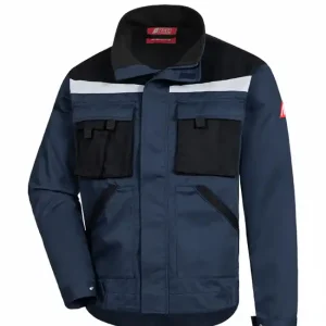 Arbeitsjacke Motion Tex Plus, Marineblau/Schwarz, Gr. 52 Sichere Zahlung