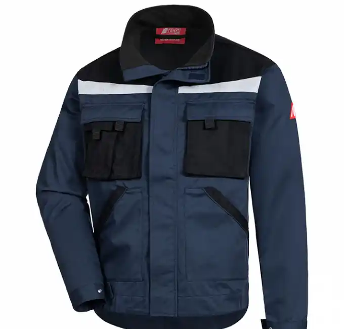 Arbeitsjacke Motion Tex Plus, Marineblau/Schwarz, Gr. 52 Sichere Zahlung