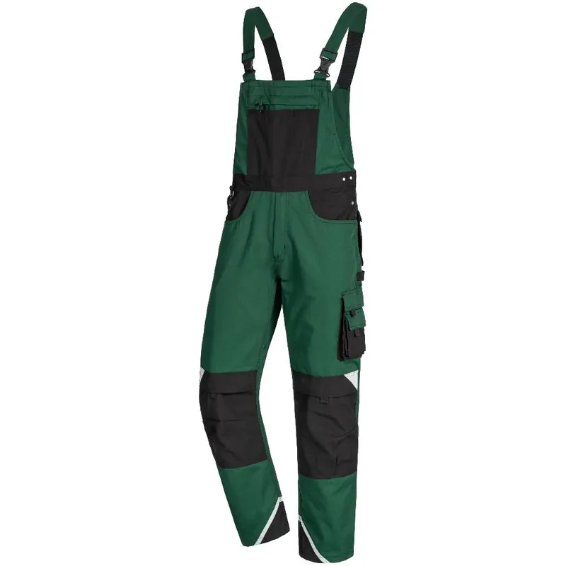 Latzhose Motion Tex Plus, Grün/Schwarz, Gr. 60 Kracherpreis
