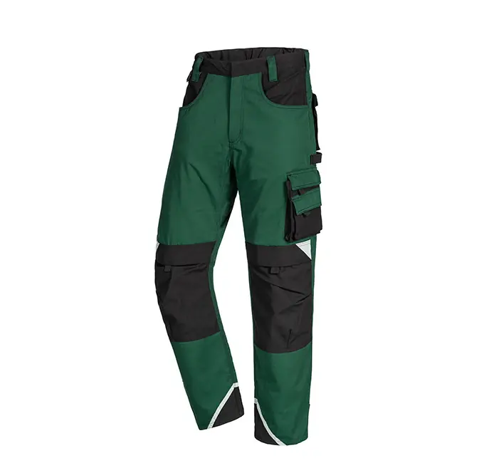 Top-Preis Arbeitsbundhose Motion Tex Plus, Grün/Schwarz, Gr. 62