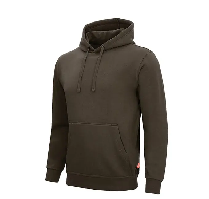 Kapuzenpullover Motion Tex Light, Braun, Gr. XL Top-Preis
