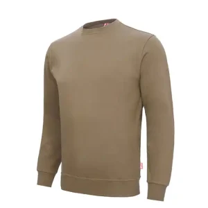 Preisreduziert Sweatshirt / Pullover Motion Tex Light, Khaki, Gr. M