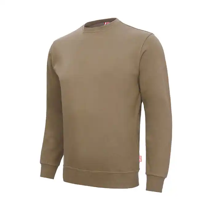 Preisreduziert Sweatshirt / Pullover Motion Tex Light, Khaki, Gr. M