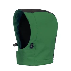 Neuheit Kapuze für Softshelljacke "Motion Tex Light", Grün/Schwarz