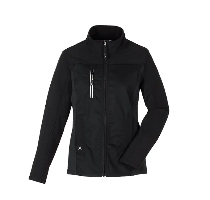Neue Kollektion Damen-Hybridjacke Norit, schwarz, Gr. 36 (S)
