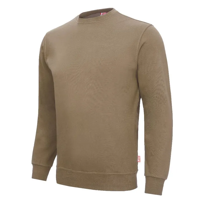 Sweatshirt / Pullover Motion Tex Light, Khaki, Gr. 3XL Sofort Bestellen