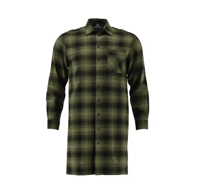 Direkt Vom Hersteller Flanellhemd "Condor" 105 cm, 1/1 Arm, Gr. (43/44) L