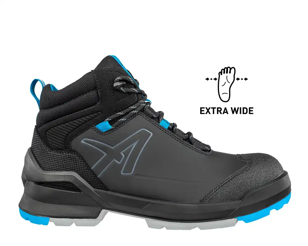 Sicherheitsstiefel S3L Taraval Black/Blue XW Mid, schwarz-blau, Gr. 40 Wochenendangebot