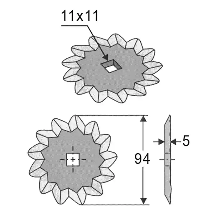 Bestseller Futtermischwagenmesser