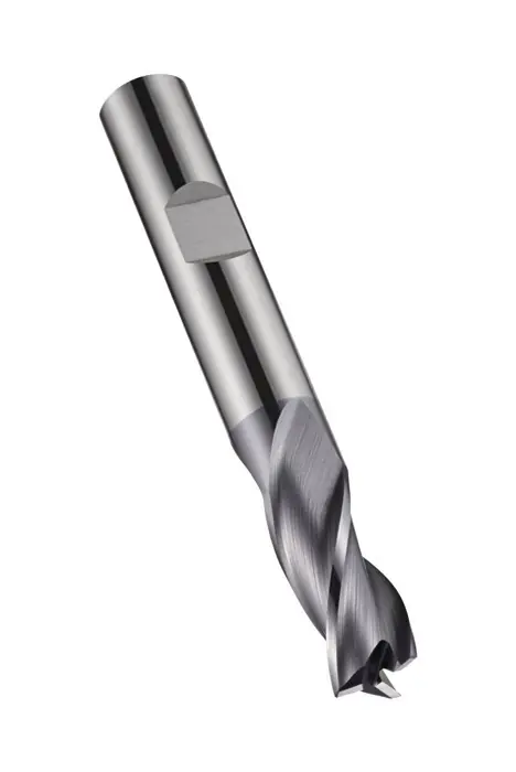 Rabatt Schaftfräser S933 D.6mm Gesamt-L.57mm Schneiden-L.19mm HM TiAlN 30Grad Z.3