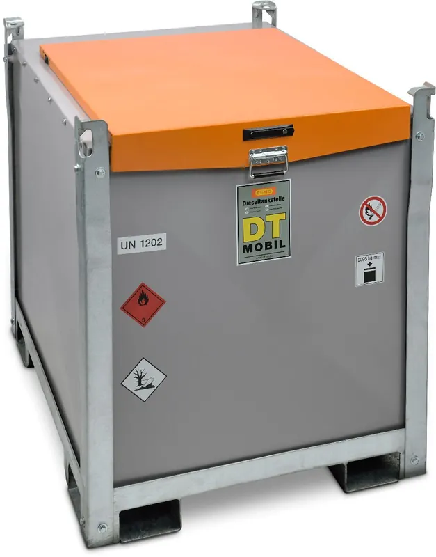 CEMO DT-MOBIL PRO PE 980 Liter ohne Pumpe, mit Schnellkupplung Versand Am Gleichen Tag