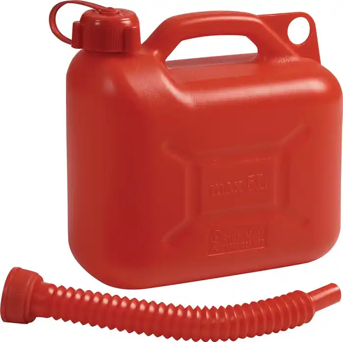 Schneller Versand Transportkraftstoffkanister Inh.5l rot HD-PE L265xB135xH270mm NOW