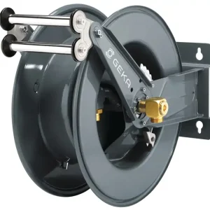 Schlauchaufroller PA30 Anschl.-Gew.33,25mm G 1 AG Zoll pulv.STA GEKA Geprüft