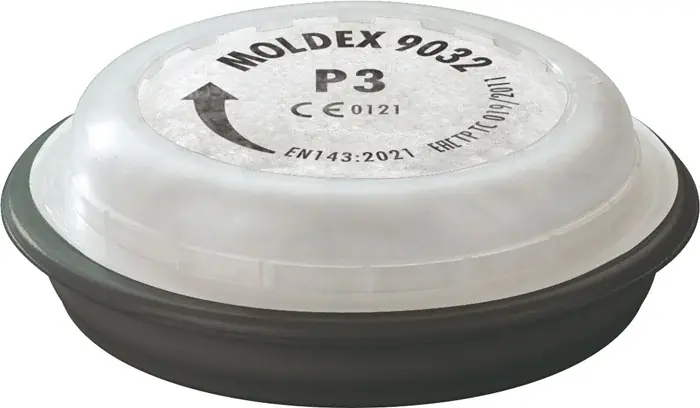 Partikelfilter P3+Ozon 903201 EN 143:2021 f.Ser.7000/9000 MOLDEX VE: 12 Stück Expressversand
