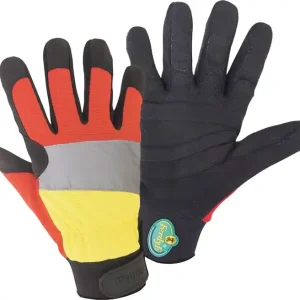 Sichere Zahlung Forstschutzhandschuh WOODS Mechanics Gr.L schwarz/rot/gelb PSA III