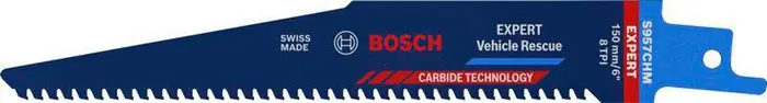 Neuheit Säbelsägeblatt Expert Automotive Steel L.150mm B.20mm TPI 8 3mm 10 St./Karte