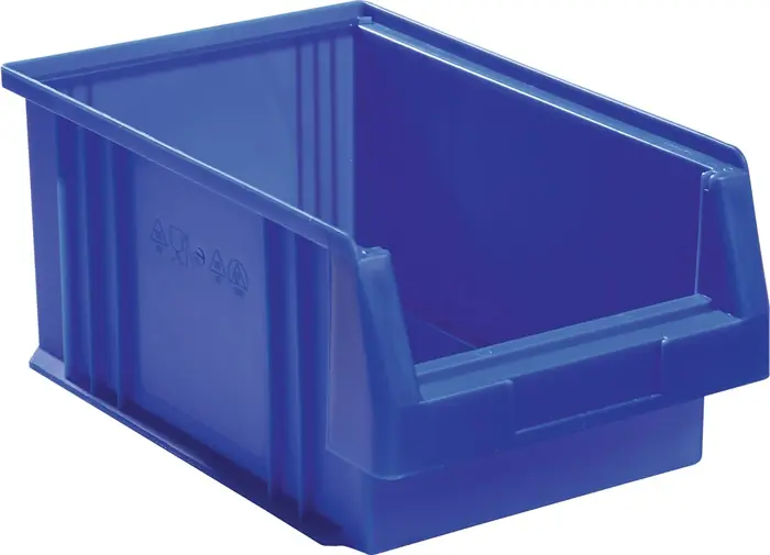 Sichtlagerkasten PLK L330xB213xH150mm PP blau LA-KA-PE VE: 10 Stück Bestseller