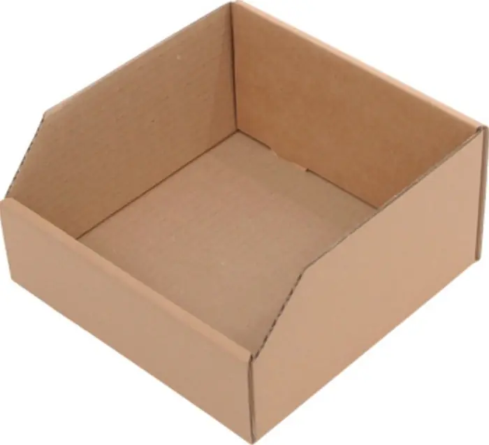 Sichere Zahlung Regalkasten L200xB200xH100mm braun 1-wellige Pappe VE: 50 Stück