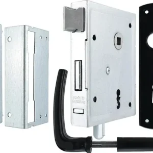 Universal-Kastenschloss 79PK DIN L/R PZ 60mm BEVER Neu Im Sortiment