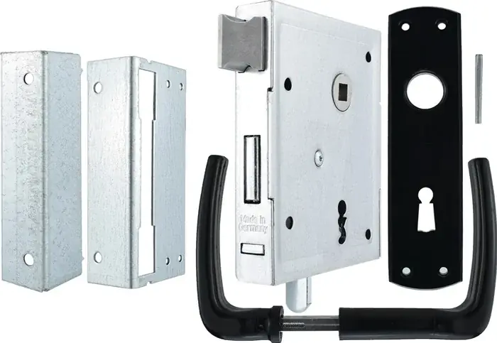 Universal-Kastenschloss 79PK DIN L/R PZ 60mm BEVER Neu Im Sortiment