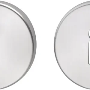 Schlüsselrosetten-Paar 055 VA F00 Schildst.8mm BB rd.EDI Neu