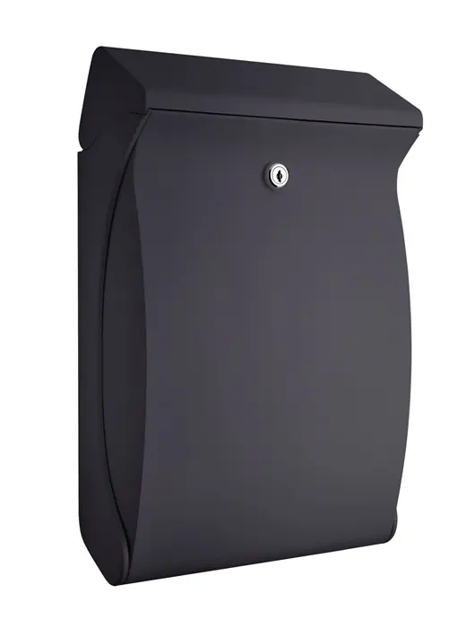 Briefkasten Swing 4906 Ant H.419mm B.271mm T.129mm anth.Ku.DIN C4 BURG-WÄCHTER Preiswert