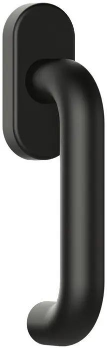 Top-Angebot Fenstergriff 111PBFG PA 90 tiefschwarz 35mm Stand.HEWI