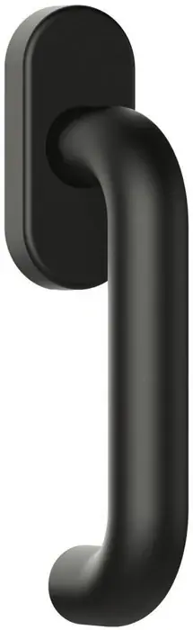 Fenstergriff 111PBFG PA 90 tiefschwarz 40mm Stand.HEWI Garantierte Lieferung