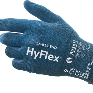 Handschuhe HyFlex 11-819 ESD Gr.11 blau EN 388,EN 16350 PSA II ANSELL VE: 12 Paare Schnäppchen