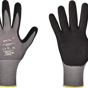 Handschuh OPTIMATE Gr.8 grau/schwarz EN 420/EN 388 PSA II OPTIFLEX VE: 12 Paare Sichere Zahlung