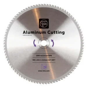 Must-Have Fein Sägeblatt Aluminium 355 mm, 80 Zähne
