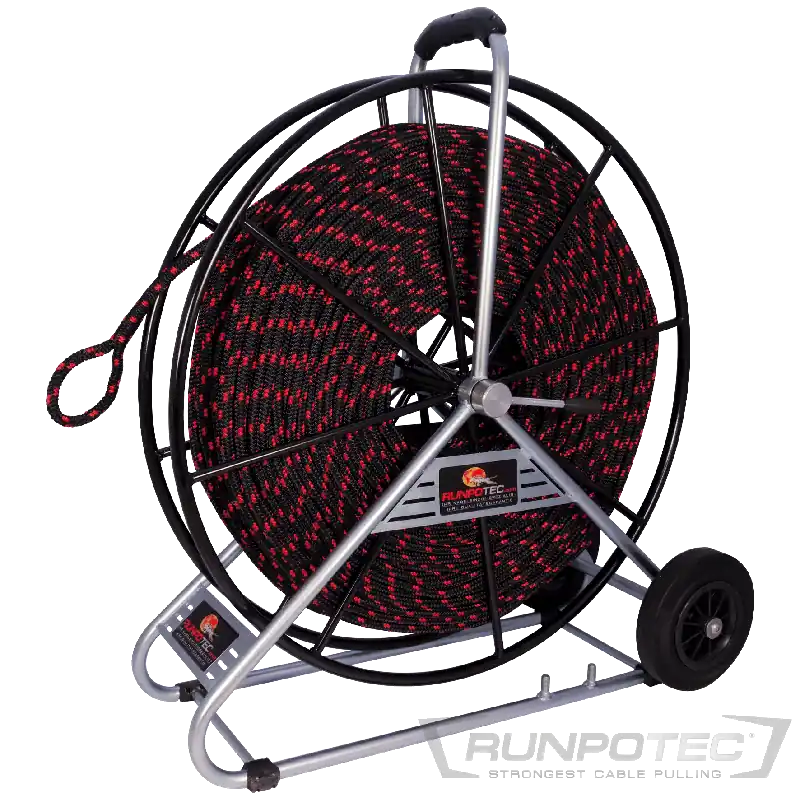 Preisreduziert Runpotec ZUGSEIL POLYESTER Ø12MM 150M inkl HASPEL