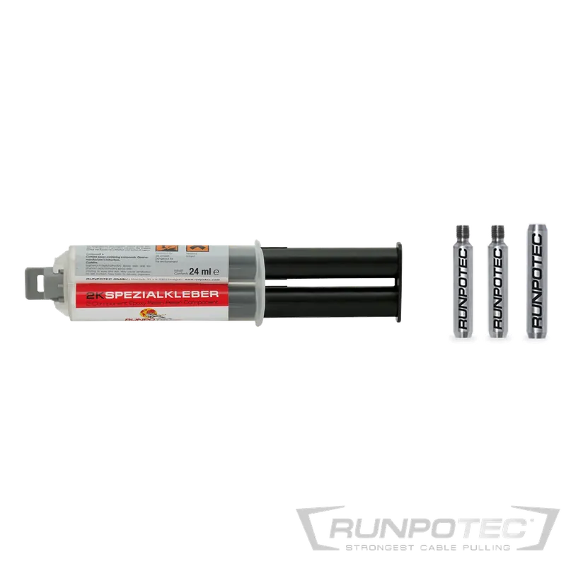 Billig Runpotec Reparatur-Set 2K für Ø 15 mm Glasfaserstab