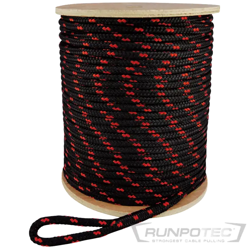 Finale Aktion Runpotec ZUGSEIL POLYESTER Ø10MM 120M auf Trommel