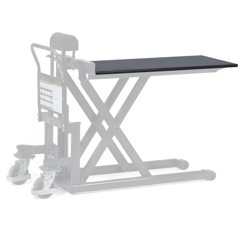 Nur Heute fetra Aufsteck-Plattform Ladefl.1115x538mm G.15kg pulverbeschichtet anthrazit/RAL 7016 f.6820 u. 6821