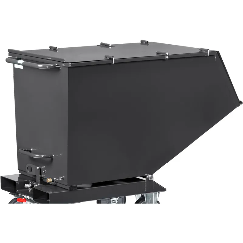 Top-Angebot fetra Deckel f.Kastenmaße LxBxH 1321x794x735mm anthrazit RAL 7016 2seitig zu öffnen